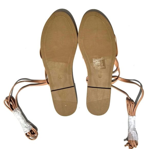 🍍3/$15🍍 SHEIN Lace Up Thong Sandals - Picture 5 of 5